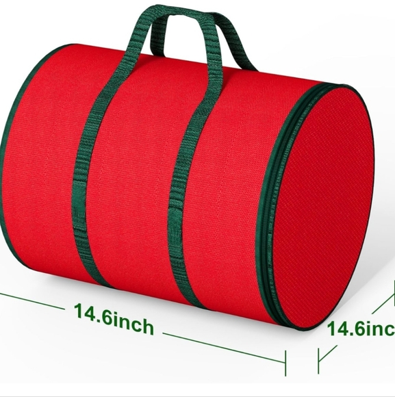 Dicasser Light Storage Zipper Carrying Bag with 3 Black Star Metal Reels - Picture 4 of 8